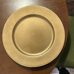 Threshold bronze charger set of four